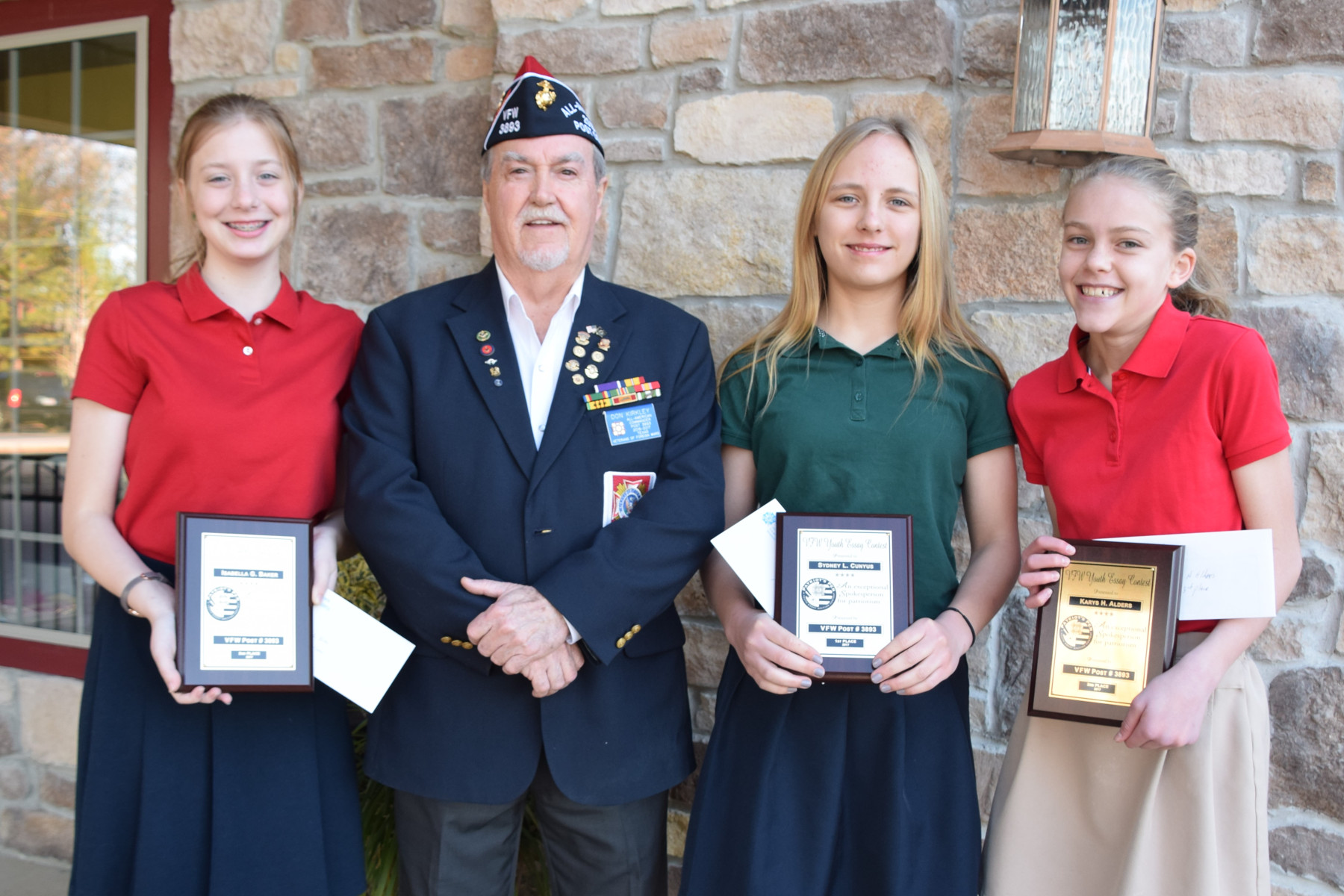 veterans essay contest winners