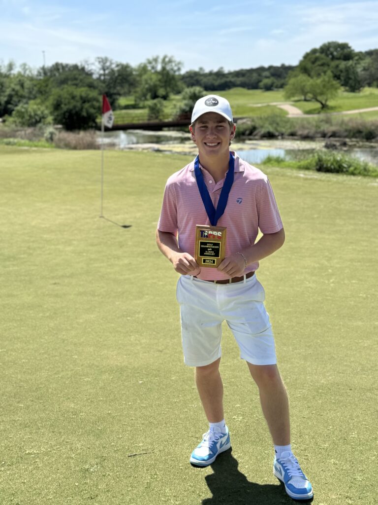 Stephen Crescenzo 2024 Texas TAPPS 1A Golf State Champion